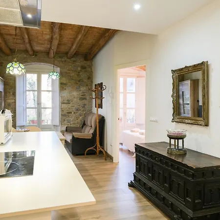 Ganganell Centre Apartamento Con Patio Besalú Extérieur photo