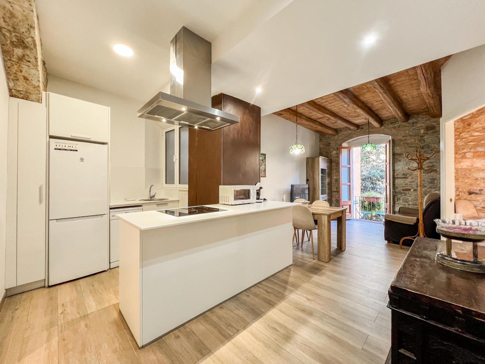 Appartement Ganganell Centre Con Patio Besalú