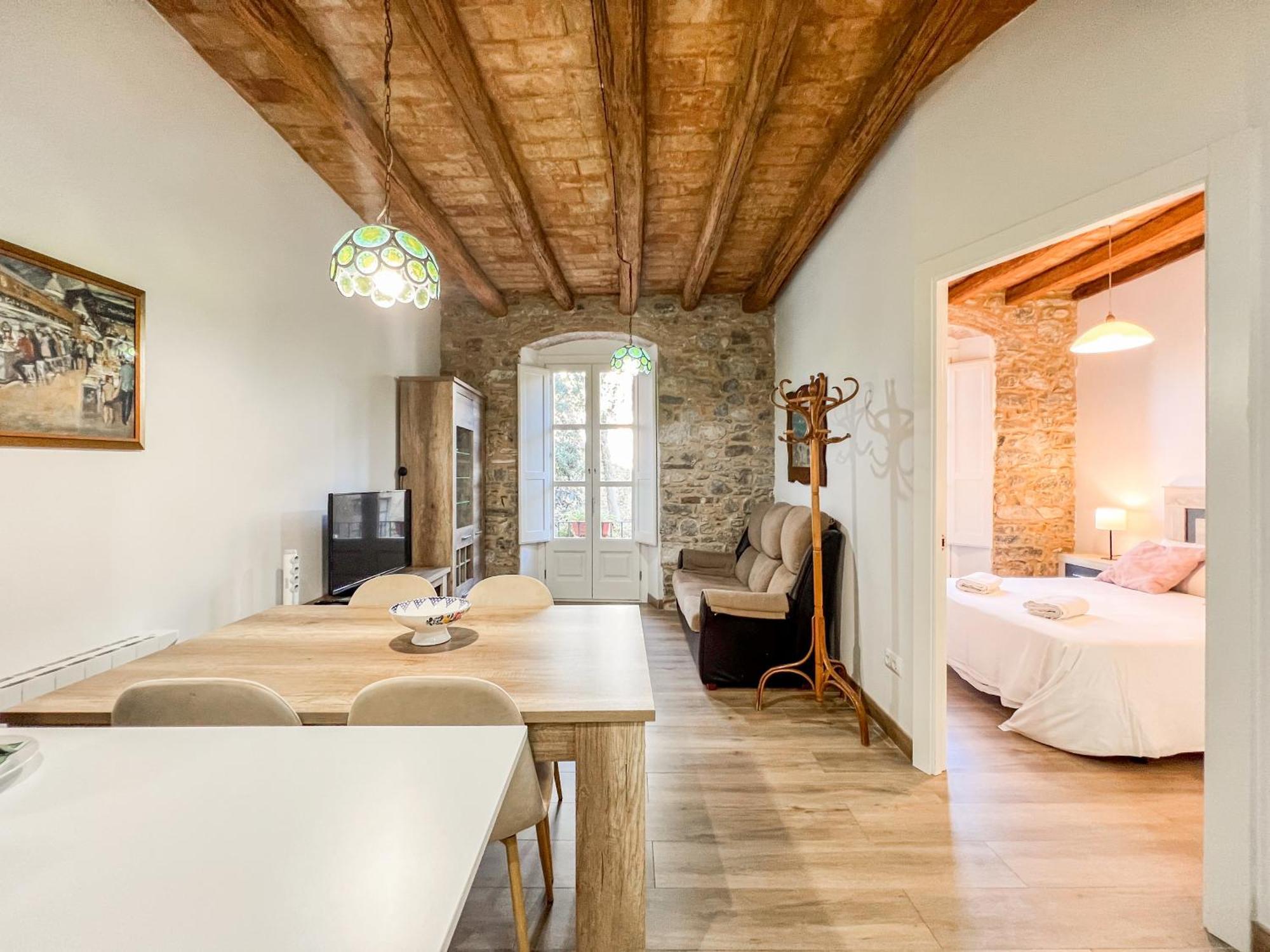Ganganell Centre Con Patio Appartement Besalú